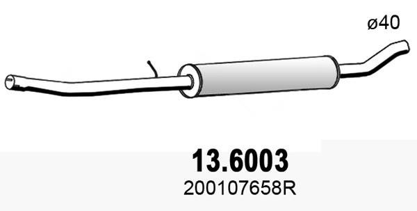 Asso 13.6003 Амортизатор 136003: Приваблива ціна - Купити у Польщі на 2407.PL!