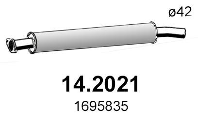 Asso 14.2021 Vorschalldämpfer 142021: Kaufen Sie zu einem guten Preis in Polen bei 2407.PL!