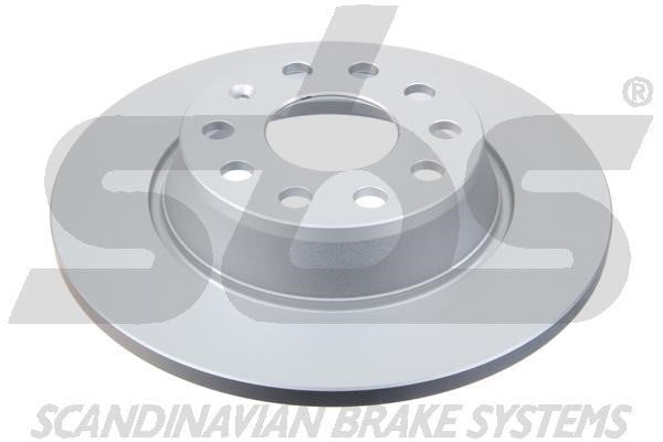 SBS 18153147133 Rear brake disc, non-ventilated 18153147133: Buy near me in Poland at 2407.PL - Good price!