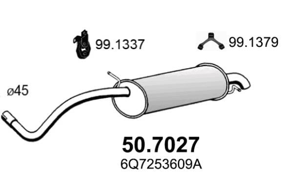 Asso 50.7027 Shock absorber 507027: Buy near me at 2407.PL in Poland at an Affordable price!