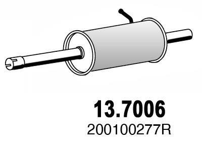 Asso 13.7006 Shock absorber 137006: Buy near me in Poland at 2407.PL - Good price!