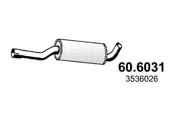 Asso 60.6031 Shock absorber 606031: Buy near me in Poland at 2407.PL - Good price!