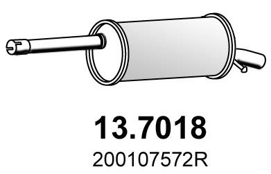 Asso 13.7018 End Silencer 137018: Buy near me in Poland at 2407.PL - Good price!