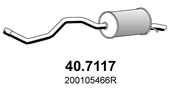 Asso 40.7117 End Silencer 407117: Buy near me in Poland at 2407.PL - Good price!