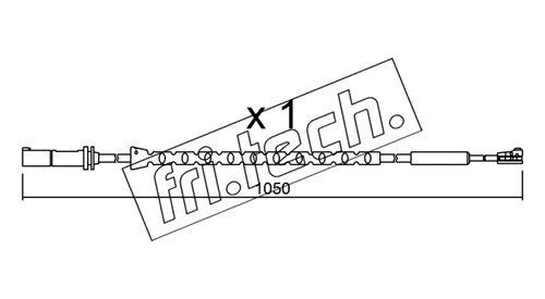 Fri.tech SU310 Czujnik zużycia klocków hamulcowych SU310: Dobra cena w Polsce na 2407.PL - Kup Teraz!