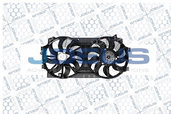 J. Deus EV0190722 Hub, engine cooling fan wheel EV0190722: Buy near me in Poland at 2407.PL - Good price!