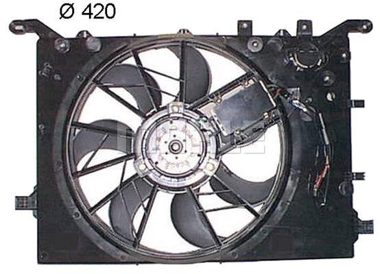 Piasta, koło wentylatora chłodzenia silnika Mahle&#x2F;Behr CFF 376 000S