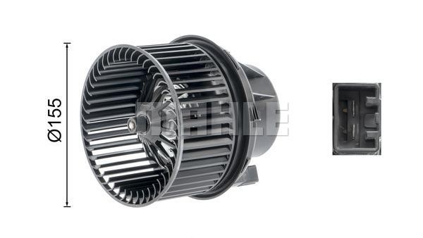 Mahle&#x2F;Behr Fan assy - heater motor – price 500 PLN