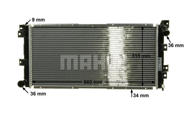 Mahle/Behr CR 205 000S Radiator, engine cooling CR205000S: Buy near me in Poland at 2407.PL - Good price!