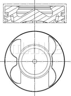 Mahle Original 001 PI 00178 002 Tłok z pierścieniami, zestaw 001PI00178002: Dobra cena w Polsce na 2407.PL - Kup Teraz!