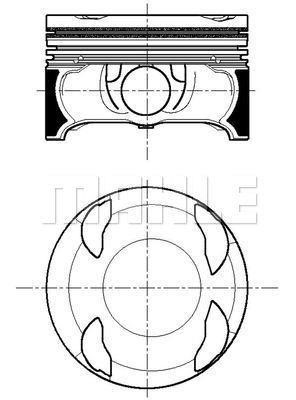 Mahle/Perfect circle 001 PI 00196 000 Tłok 001PI00196000: Dobra cena w Polsce na 2407.PL - Kup Teraz!