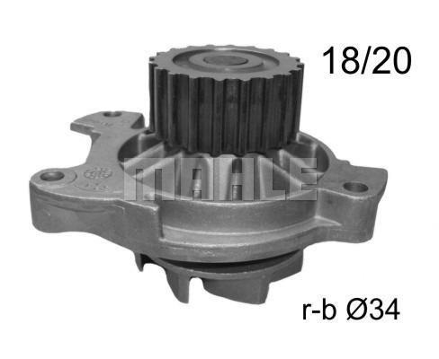 Mahle/Knecht CP 18 000S Water pump CP18000S: Buy near me in Poland at 2407.PL - Good price!