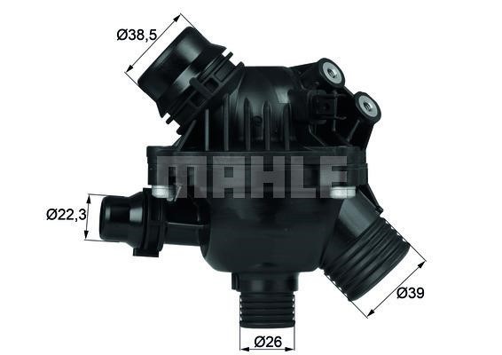 Mahle/Knecht TM 14 97 AP Thermostat, coolant TM1497AP: Buy near me in Poland at 2407.PL - Good price!