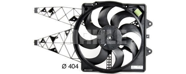 Mahle Original CFF 158 000P Hub, engine cooling fan wheel CFF158000P: Buy near me in Poland at 2407.PL - Good price!