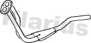 Klarius LL7B Exhaust pipe LL7B: Buy near me at 2407.PL in Poland at an Affordable price!