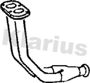Klarius LL11M Exhaust pipe LL11M: Buy near me in Poland at 2407.PL - Good price!