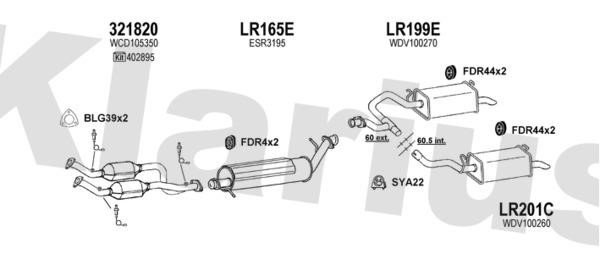 090319U Exhaust system 090319U: Buy near me in Poland at 2407.PL - Good price!