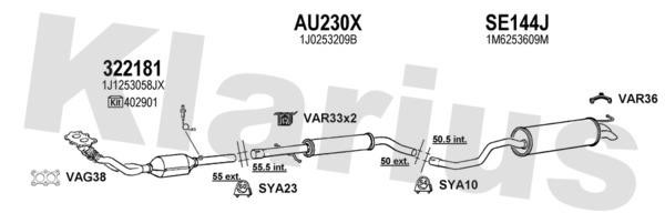  790333U Exhaust system 790333U: Buy near me in Poland at 2407.PL - Good price!