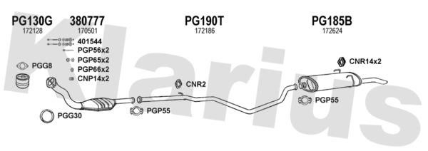 Klarius 630896U Abgasanlage 630896U: Kaufen Sie zu einem guten Preis in Polen bei 2407.PL!