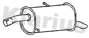 Klarius 211179 End Silencer 211179: Buy near me at 2407.PL in Poland at an Affordable price!