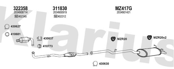  600550U Exhaust system 600550U: Buy near me in Poland at 2407.PL - Good price!