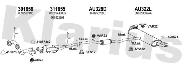  940637U Exhaust system 940637U: Buy near me in Poland at 2407.PL - Good price!