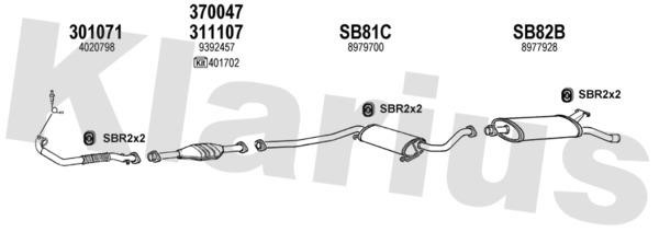  750042U Exhaust System 750042U: Buy near me in Poland at 2407.PL - Good price!