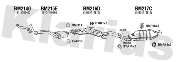  060220U Exhaust system 060220U: Buy near me in Poland at 2407.PL - Good price!