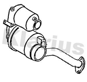 Klarius 390595 Soot/Particulate Filter, exhaust system 390595: Buy near me in Poland at 2407.PL - Good price!