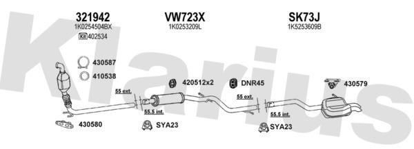  780136U Система випуску відпрацьованих газів 780136U: Приваблива ціна - Купити у Польщі на 2407.PL!