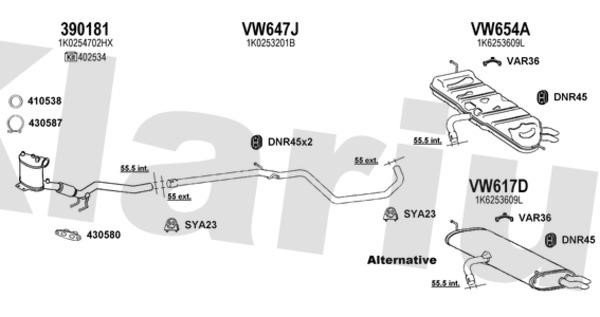  930982U Exhaust system 930982U: Buy near me in Poland at 2407.PL - Good price!