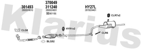  450019U Exhaust system 450019U: Buy near me in Poland at 2407.PL - Good price!