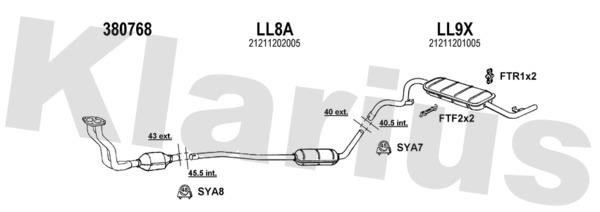 Klarius 490009U Układ wydechowy 490009U: Dobra cena w Polsce na 2407.PL - Kup Teraz!