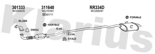  120316U Abgasanlage 120316U: Kaufen Sie zu einem guten Preis in Polen bei 2407.PL!