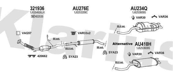  930975U Exhaust system 930975U: Buy near me in Poland at 2407.PL - Good price!