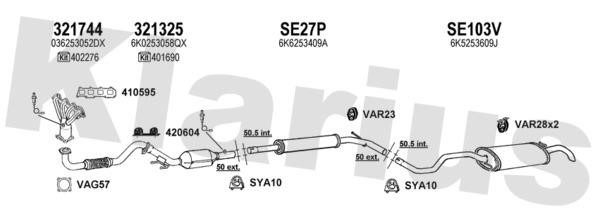  790219U Система випуску відпрацьованих газів 790219U: Приваблива ціна - Купити у Польщі на 2407.PL!