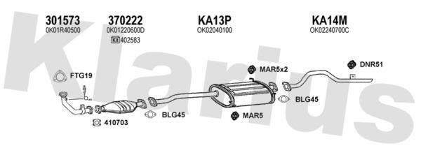  500007U Exhaust system 500007U: Buy near me in Poland at 2407.PL - Good price!