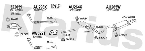  940441U Exhaust System 940441U: Buy near me in Poland at 2407.PL - Good price!