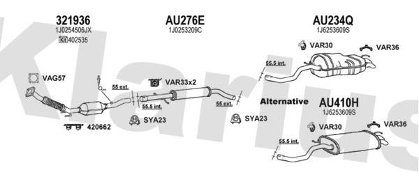  931067U Exhaust system 931067U: Buy near me in Poland at 2407.PL - Good price!