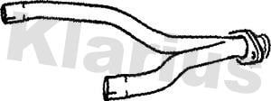 Klarius LR139T Exhaust pipe LR139T: Buy near me at 2407.PL in Poland at an Affordable price!
