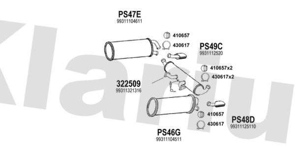  680028U Exhaust system 680028U: Buy near me in Poland at 2407.PL - Good price!