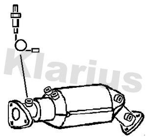 Klarius 390227 Diesel particulate filter DPF 390227: Buy near me in Poland at 2407.PL - Good price!
