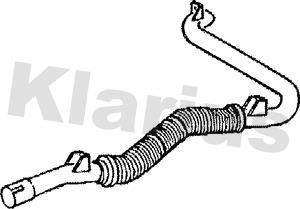 Klarius MZ309P Exhaust pipe MZ309P: Buy near me at 2407.PL in Poland at an Affordable price!