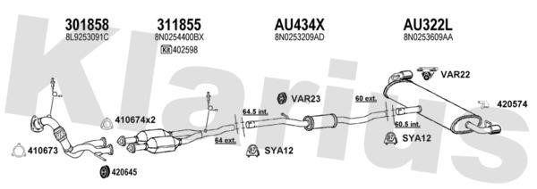 940690U Exhaust system 940690U: Buy near me in Poland at 2407.PL - Good price!