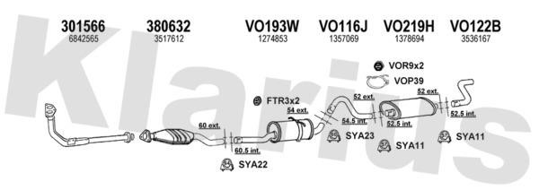 Klarius 960145U Abgasanlage 960145U: Bestellen Sie in Polen zu einem guten Preis bei 2407.PL!