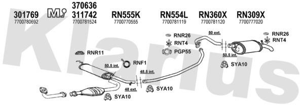 Klarius 720478U Układ wydechowy 720478U: Dobra cena w Polsce na 2407.PL - Kup Teraz!