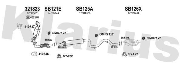 750190U Exhaust system 750190U: Buy near me in Poland at 2407.PL - Good price!