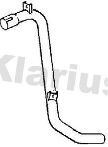 Klarius MZ308Q Exhaust pipe MZ308Q: Buy near me at 2407.PL in Poland at an Affordable price!