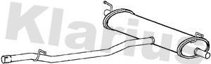 Klarius VW869H End Silencer VW869H: Buy near me at 2407.PL in Poland at an Affordable price!