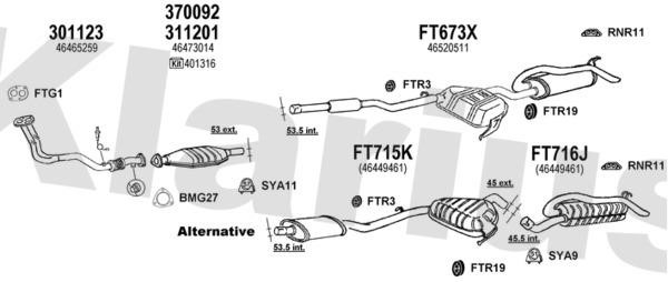  330364U Exhaust system 330364U: Buy near me in Poland at 2407.PL - Good price!